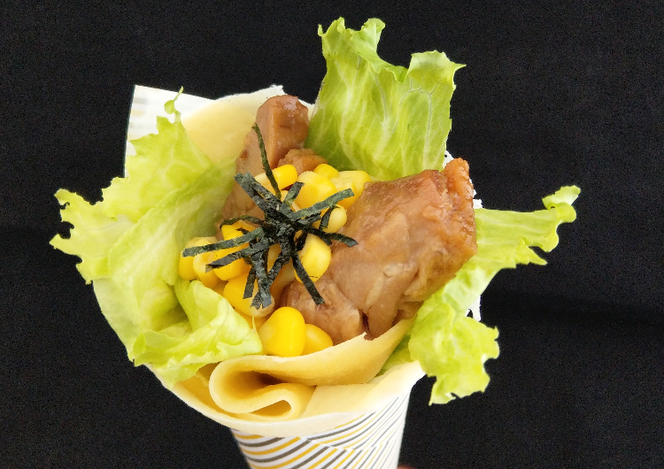 てりやきチキンクレープ クレープ Twinbell Cafe